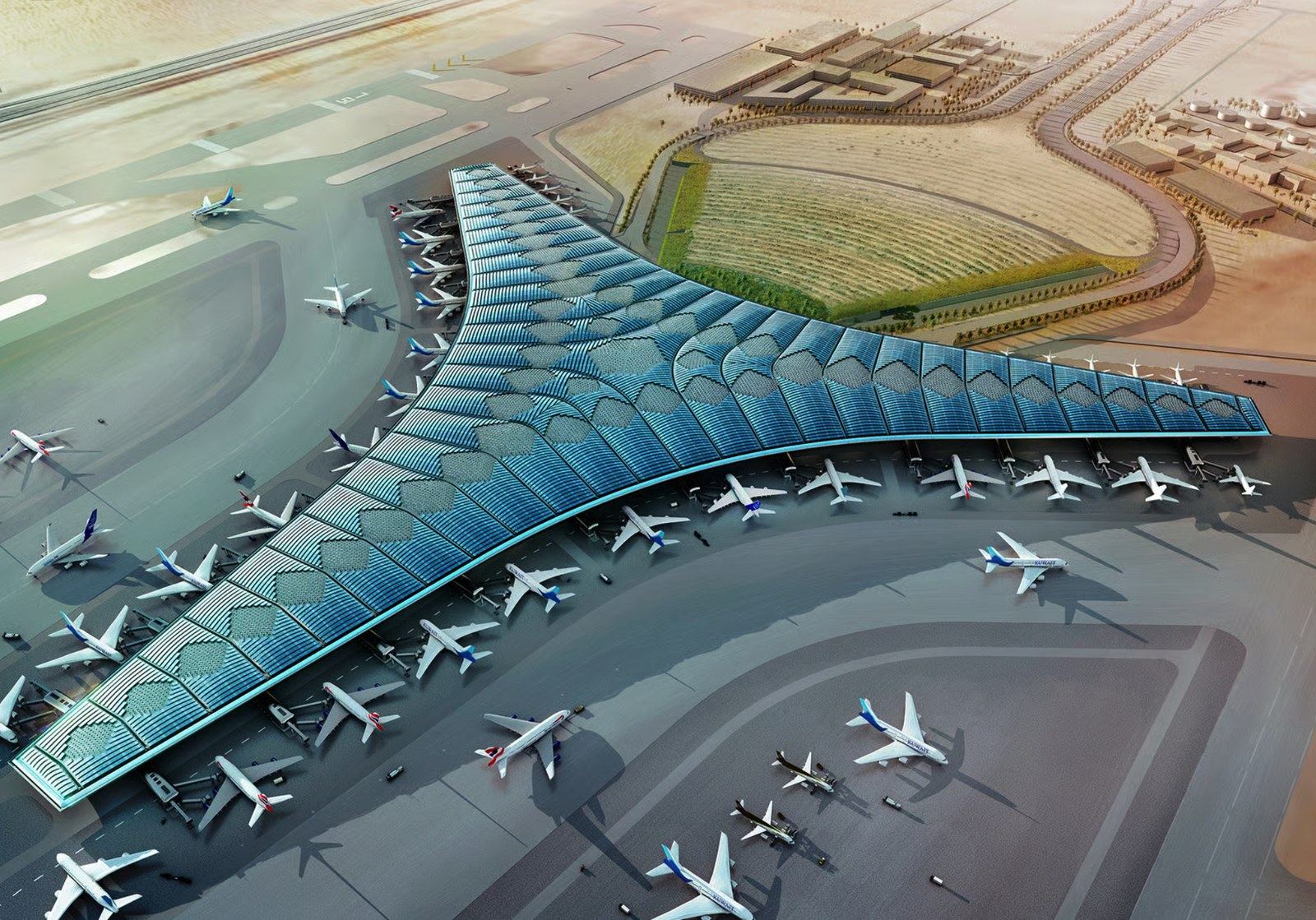 KUWAIT INTERNATIONAL AIRPORT NEW TERMINAL BUILDING